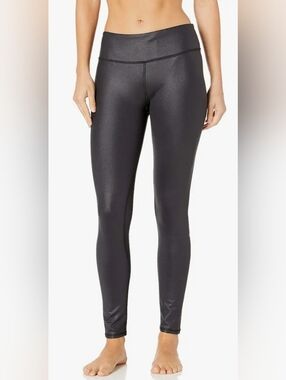 Alo Airbrush Leggings Black Glossy